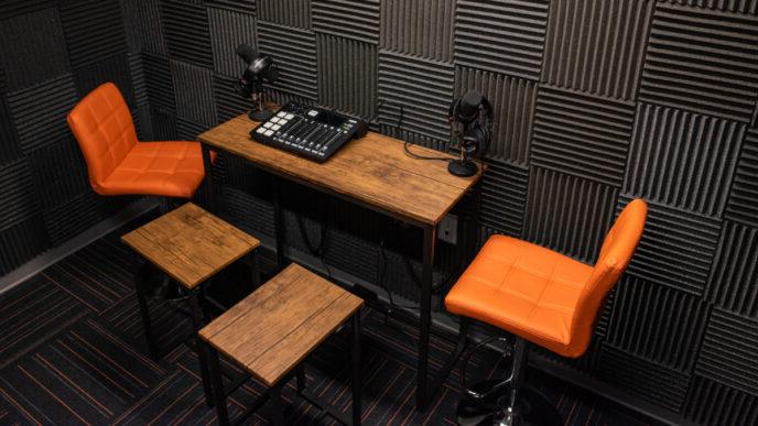 photo of media lab silver spring podcast suite